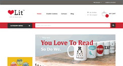 Desktop Screenshot of lovelitgifts.com